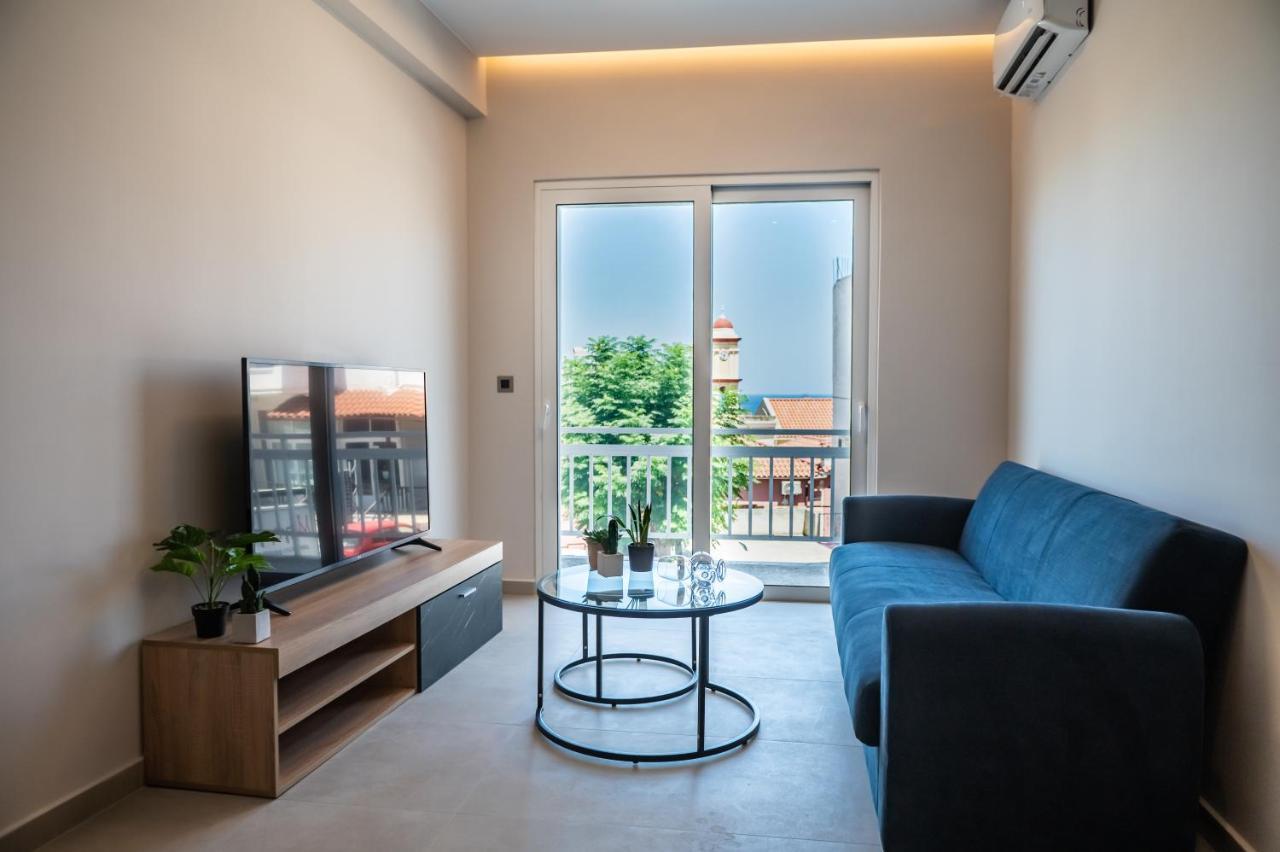 Yiannis Deluxe Apartment ハニア エクステリア 写真