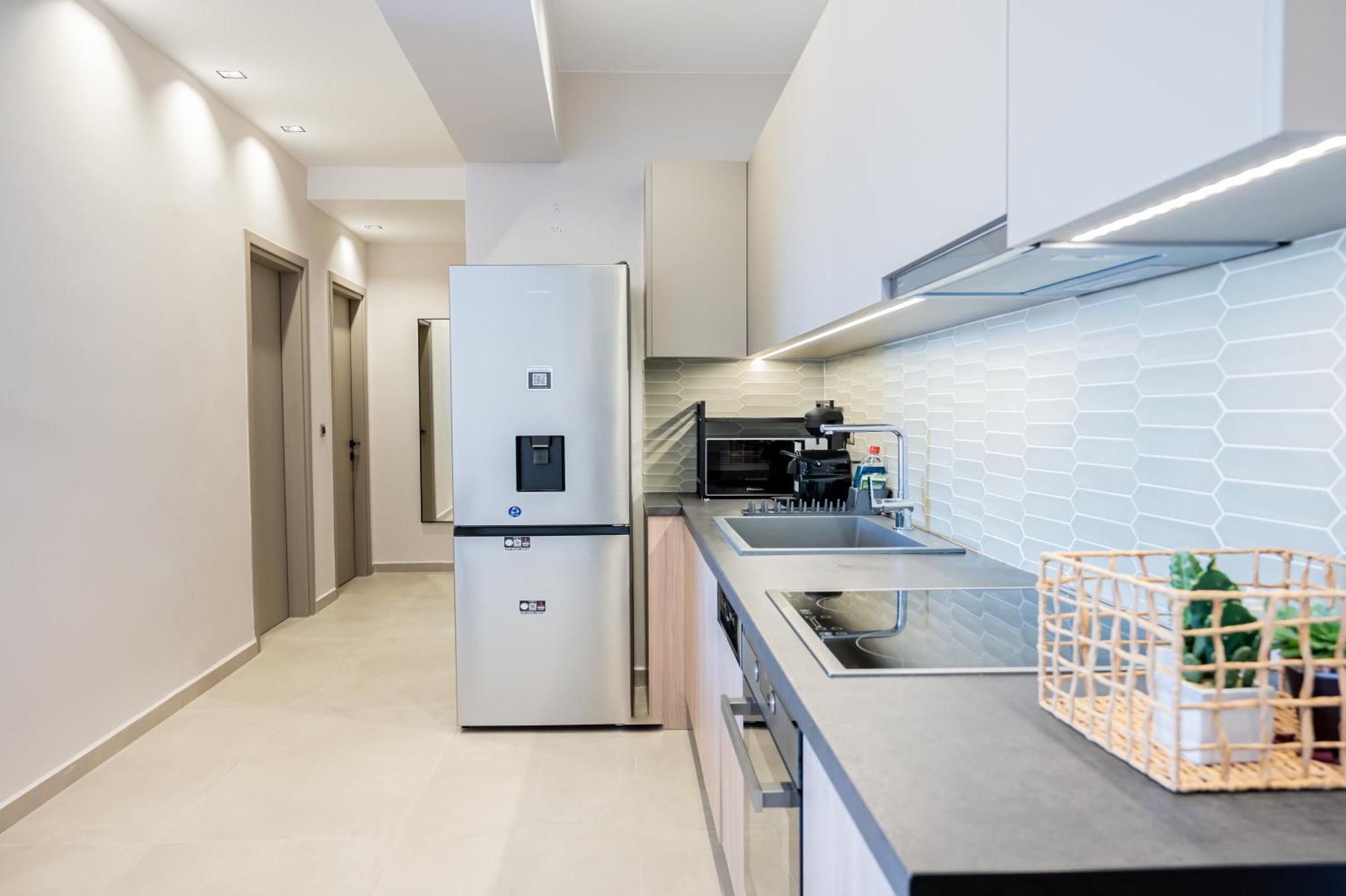 Yiannis Deluxe Apartment ハニア エクステリア 写真